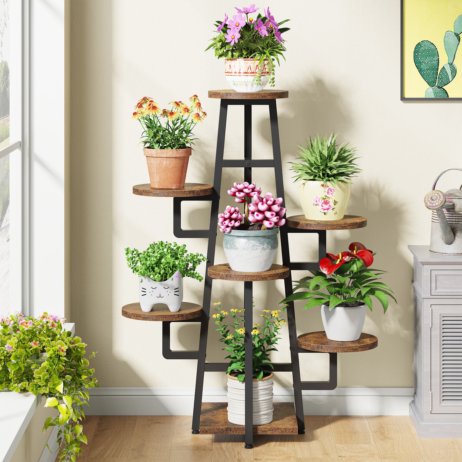 7 Tier Plant Stand Plant Pots Holder Rack – Little Tree