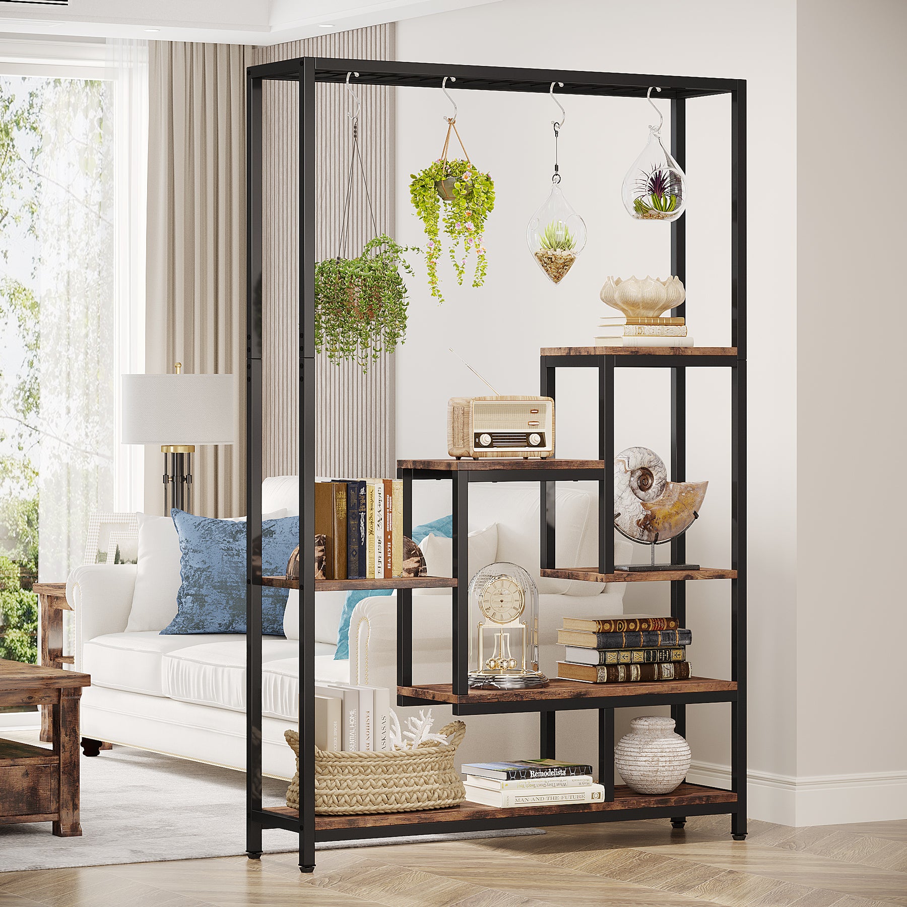 70.9" Plant Shelf 5-Tier Display Rack