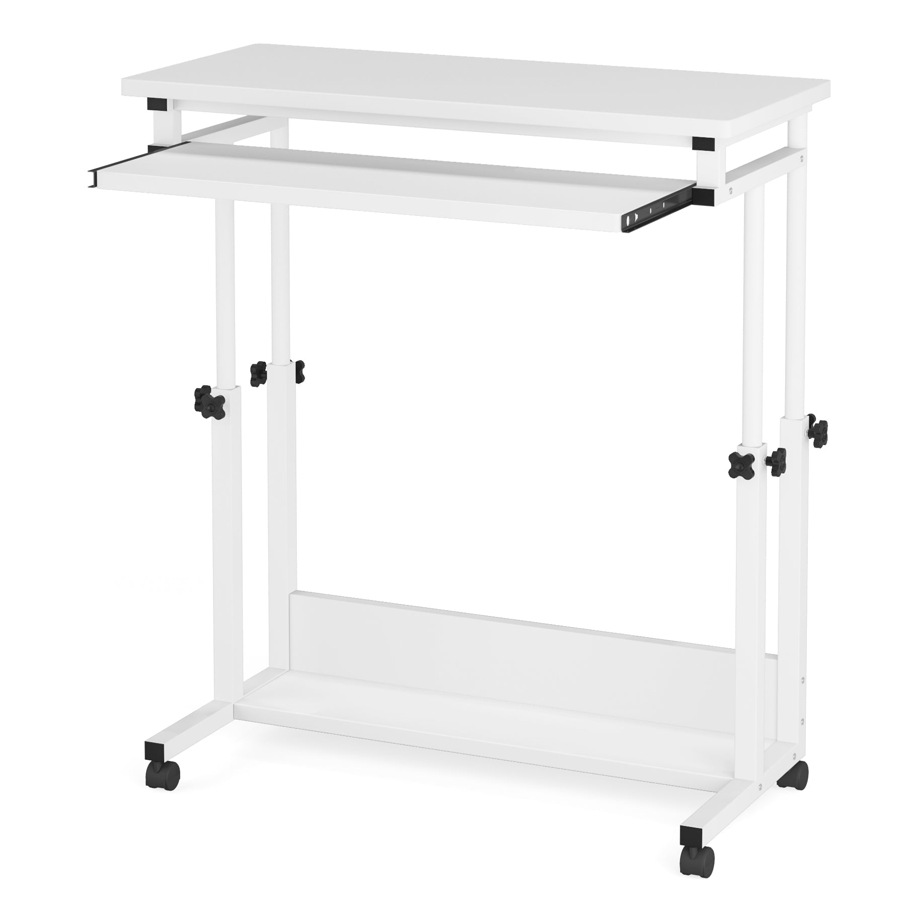 Tribesigns Height Adjustable Desk, Rolling Standing Desk Portable Desk Tribesigns