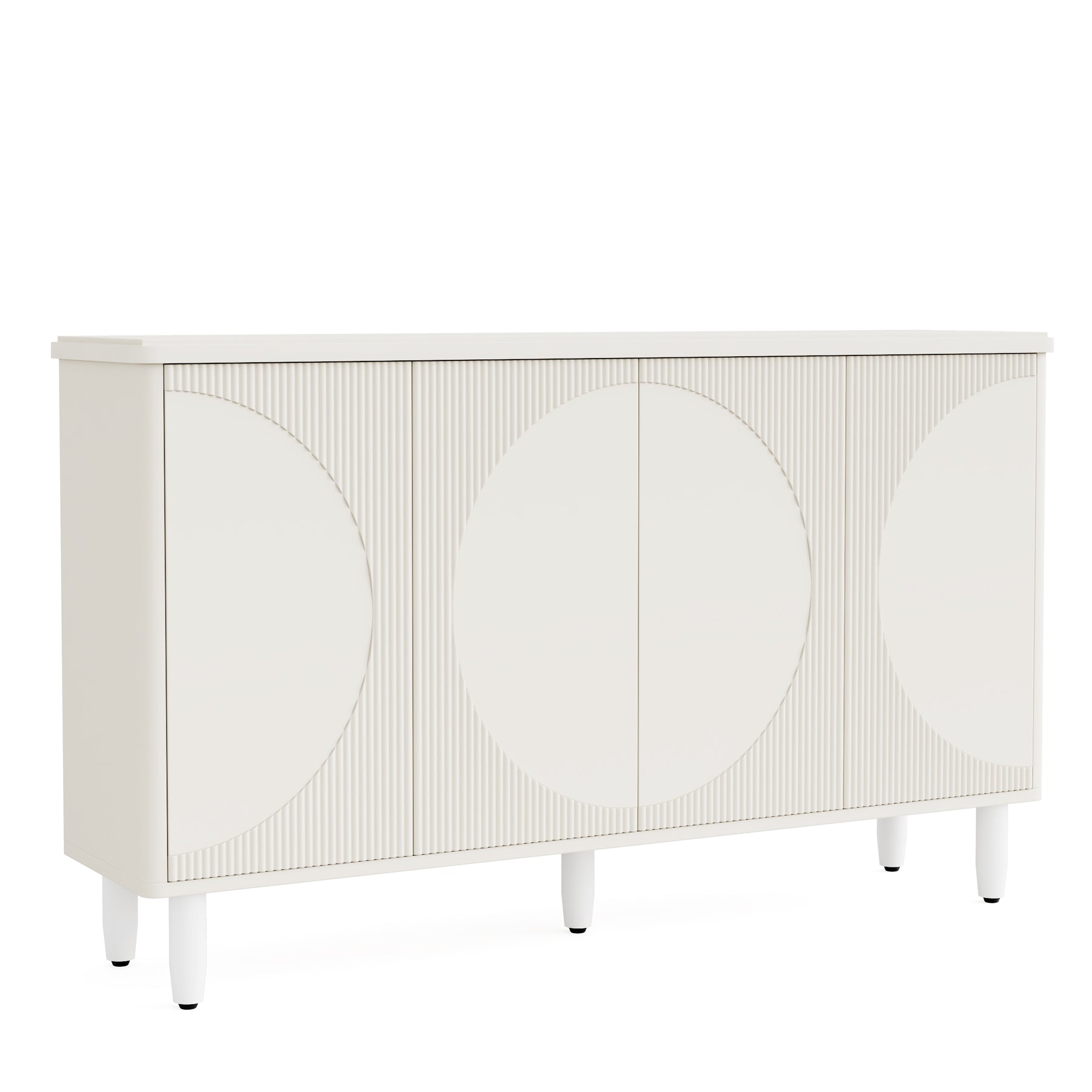 55" Sideboard Buffet Cabinet with Storage