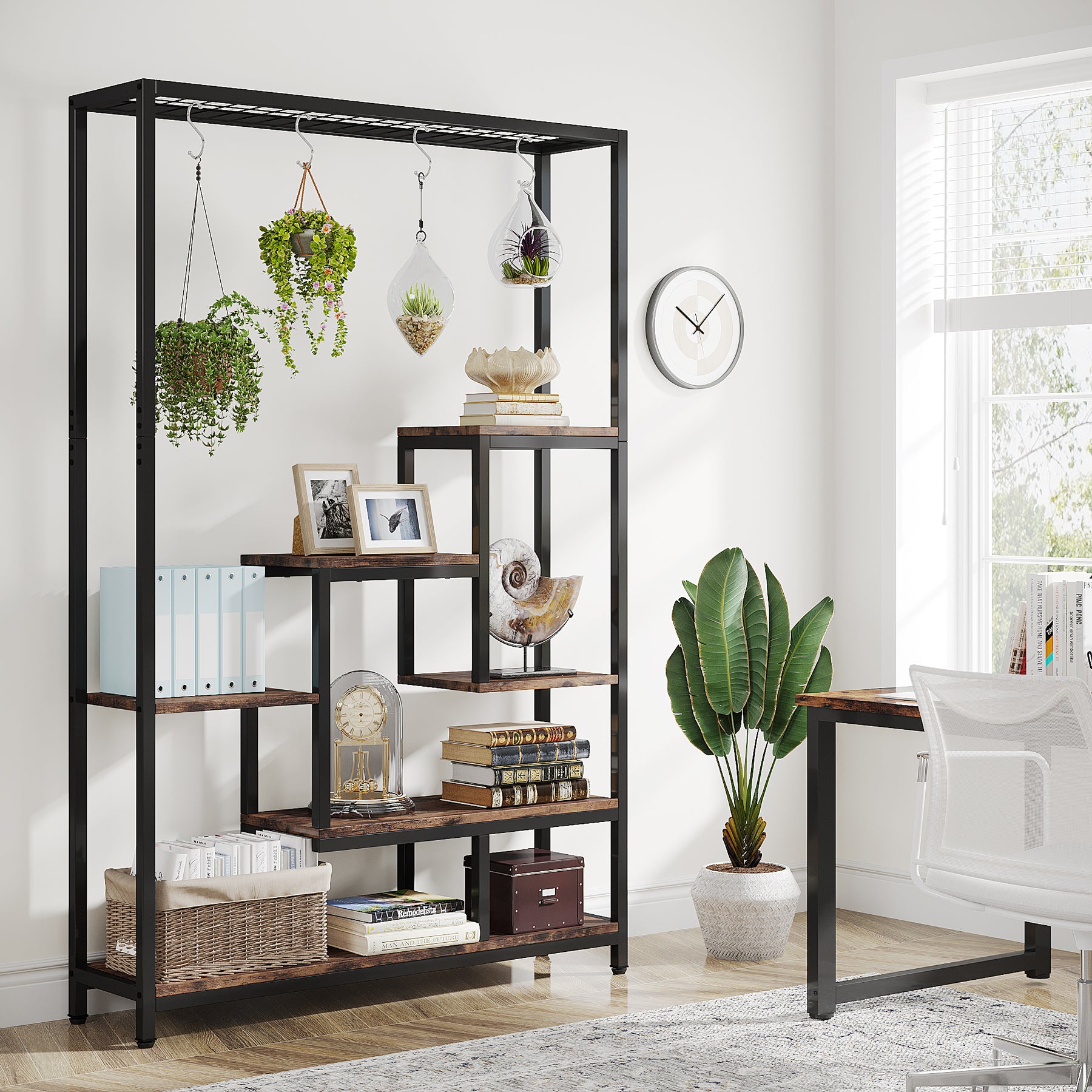 70.9" Plant Shelf 5-Tier Display Rack