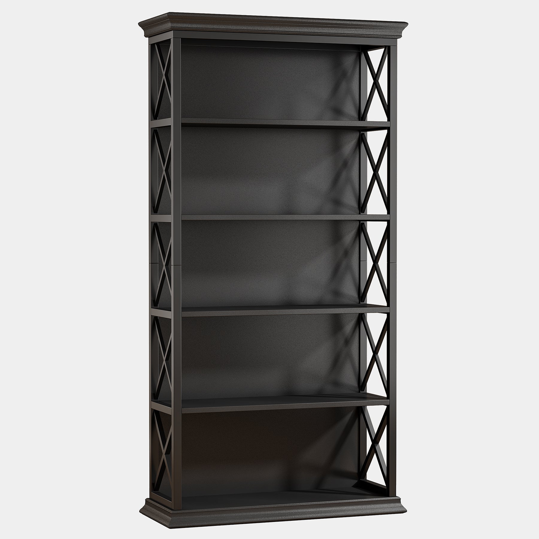 6-Tier Bookshelf, 70.87" Etagere Bookcase for Home Office Tribesigns