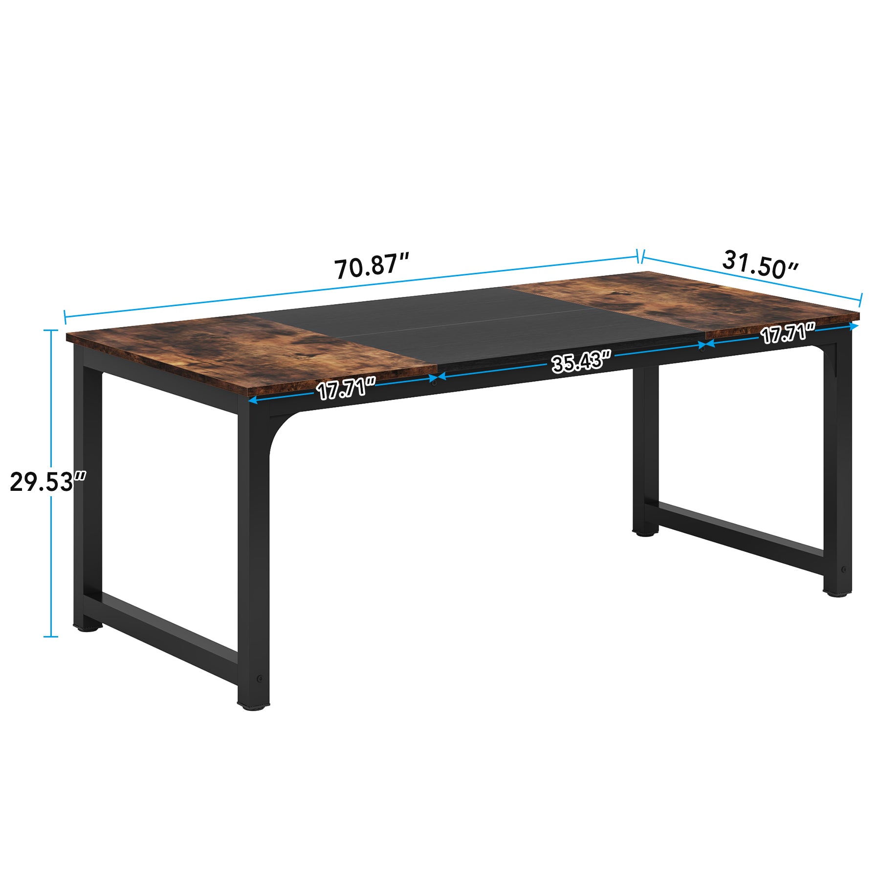 Simple Conference Table Computer Desk