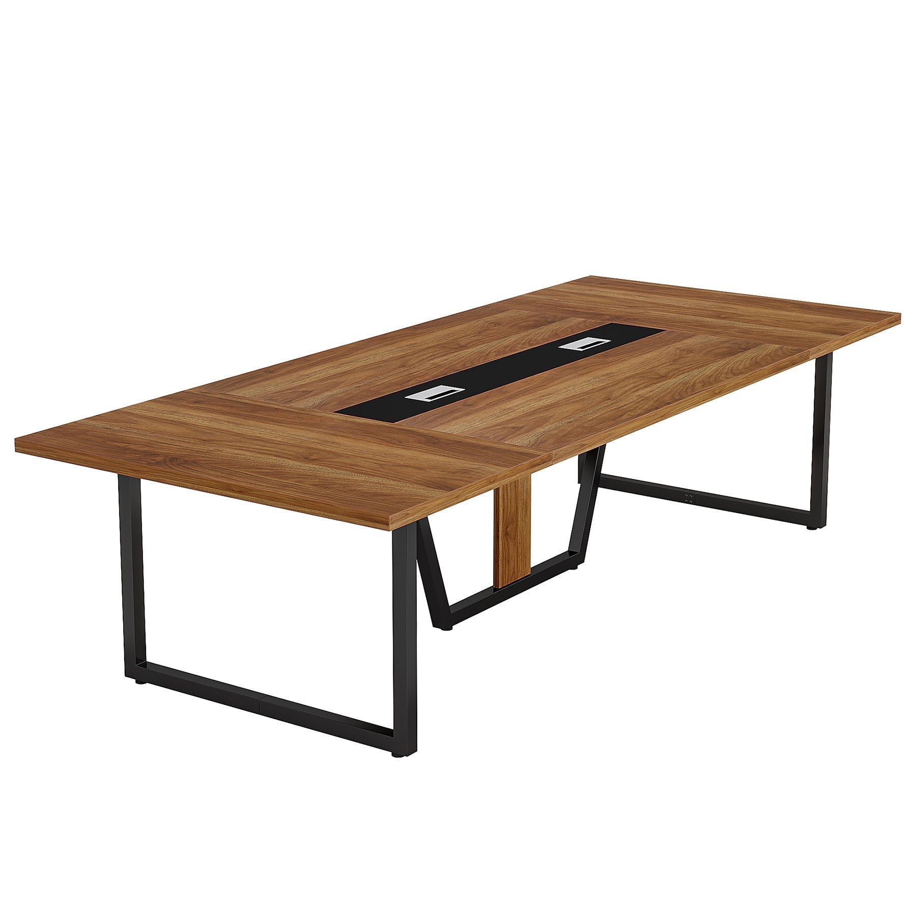 8FT Conference Table, 94.49" Large Meeting Table for 10 People Tribesigns