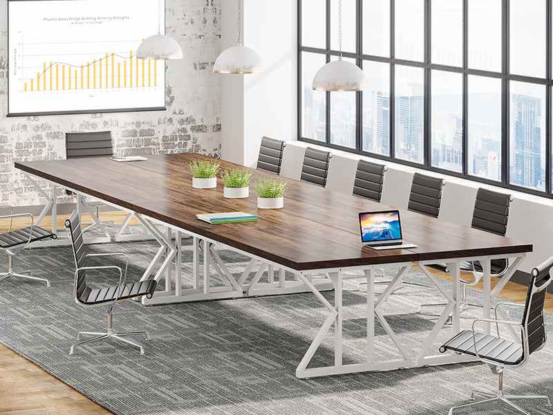 78.7" Executive Desk Two Person Desk