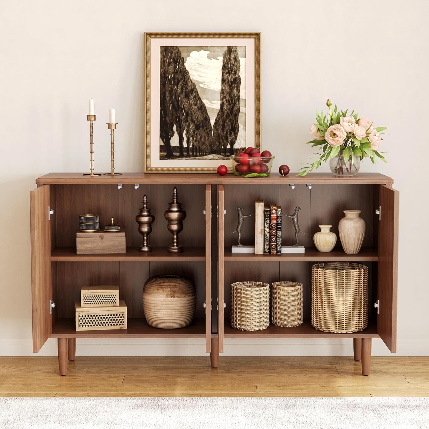 59" Buffet Cabinet Sideboard with Storage