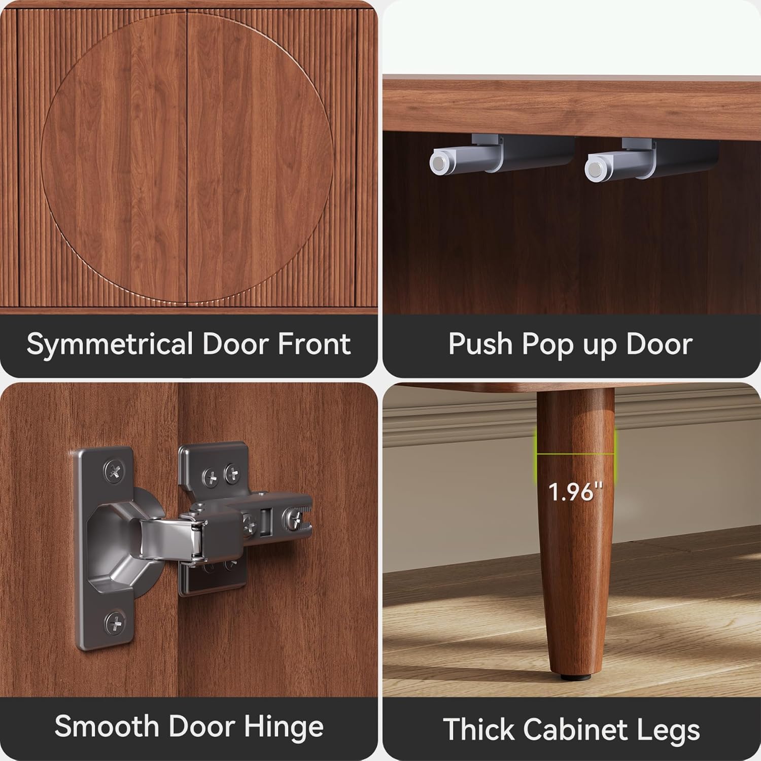 59" Buffet Cabinet Sideboard with Storage