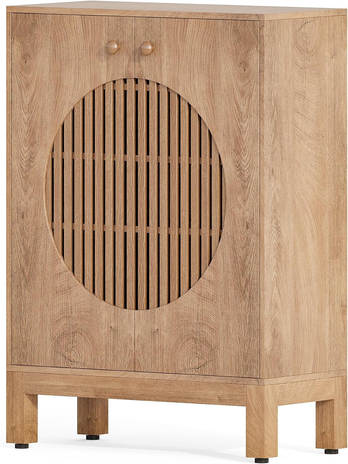 5-Tier Shoe Cabinet with Adjustable Height Shelves