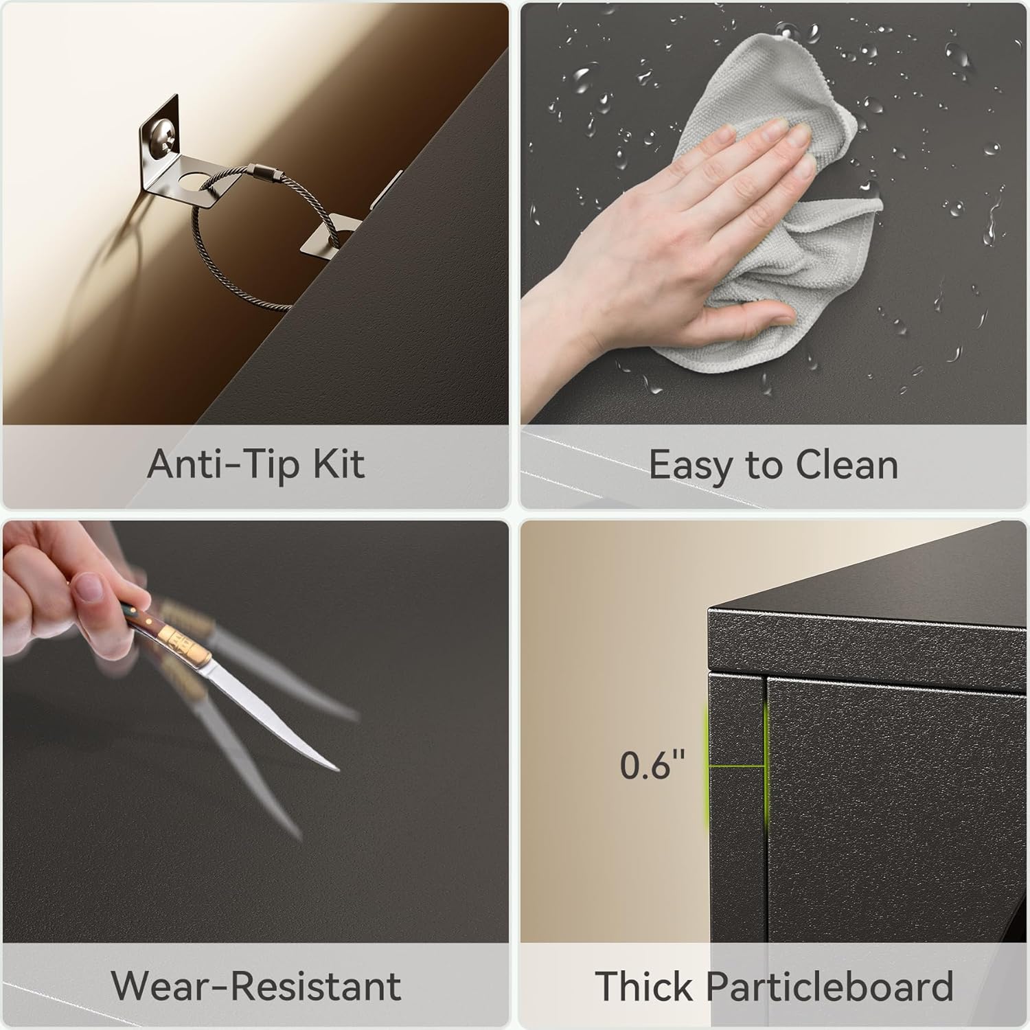 70.8" Modern Bookshelf, 5-Tier Freestanding Bookcases