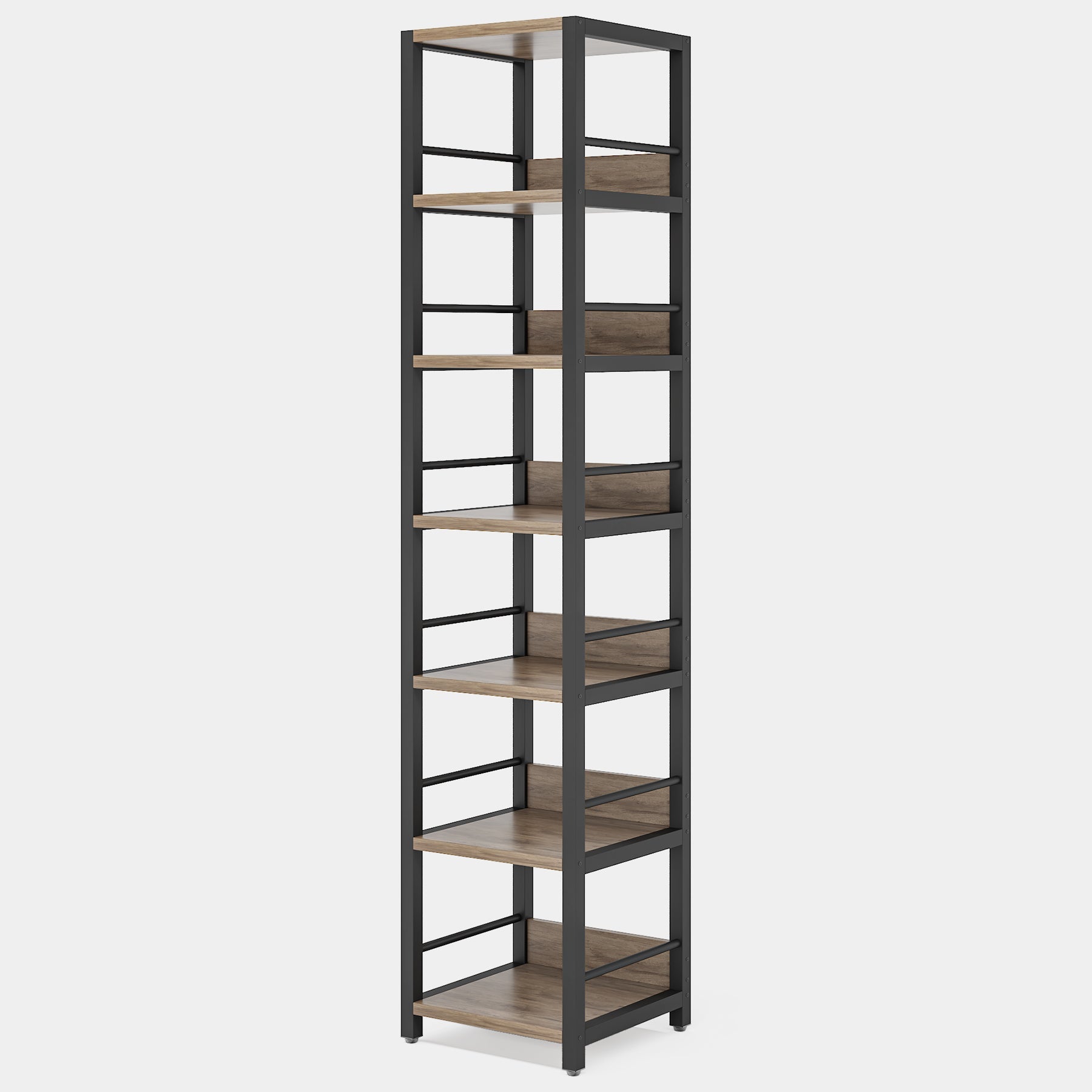 Tribesigns Corner Shelf, 6-Tier Narrow Etagere Bookshelf Storage Rack Tribesigns